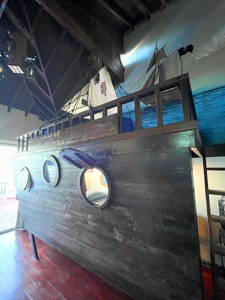 Pirates Port Bedroom